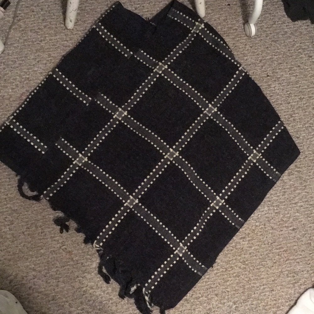 Charcoal Poncho